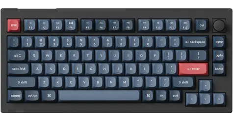 Keychron V1 Max (Gateron Jupiter) / Klávesnice / Mechanická / QMK/VIA / Bezdrátová