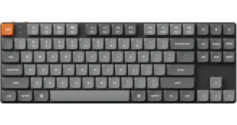 Keychron K1 Max (Gateron Brown) / Klávesnice / Mechanická / QMK/VIA / BT / USB