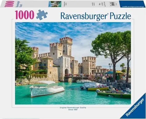 Ravensburger Puzzle Lago di Garda, Itálie / 1000 dílků / od 14 let