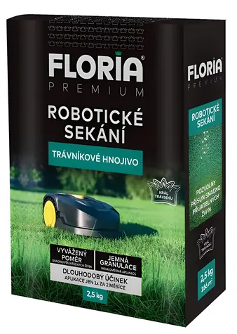 Agro Floria trávníkové pro robotické sekání / Hnojivo / 2,5 kg