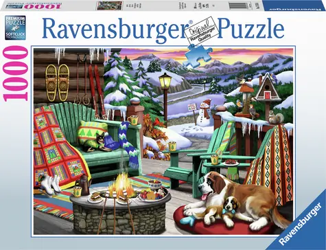 Ravensburger Celý den v horách / 1000 dílků / od 14 let