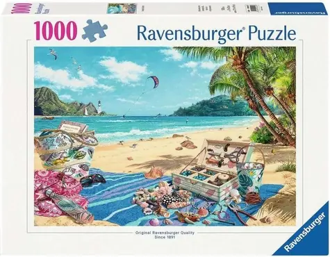 RAVENSBURGER Puzzle Sběratel mušlí / 1000 dílků / od 14 let
