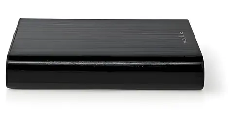 Nedis / Externí box pro 3.5" HDD / SATA I/II/III / USB 3.1 Gen1 / USB-C a USB-A / hliníkový