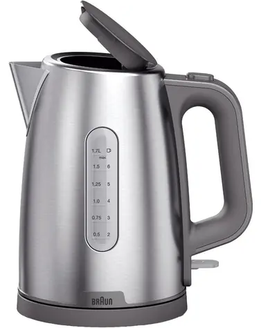 Braun WK 1500 šedá / Rychlovarná konvice / 2200 W / 1.7 l