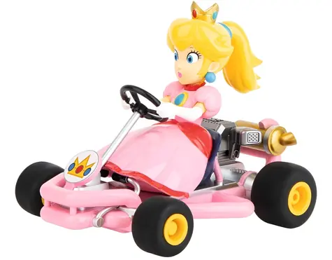 Carrera Mario Kart Pipe Kart Peach / RC auto / věk: 6+ / dálkové ovládání / 2.4GHz