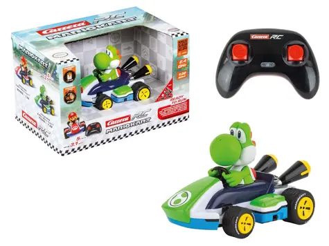 Carrera RC Mario Kart Yoshi / RC motokára / 2,4 GHz / 1:32 / 5 km/h