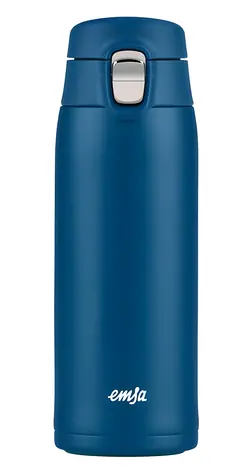 Emsa TRAVEL MUG light 0.4l tmavě modrá / Termohrnek / nerezová ocel