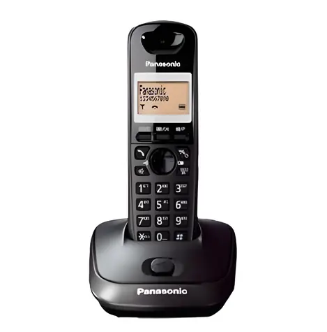 Panasonic KX-TG2511PDT titanová / Bezdrátový telefon / LCD 1,4" / ECO mód / 50 kontaktů