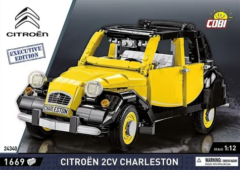 COBI 24340 Citroën 2CV Charleston Executive Edition / Stavebnice / 1669 kostek / 1:12 / od 12 let