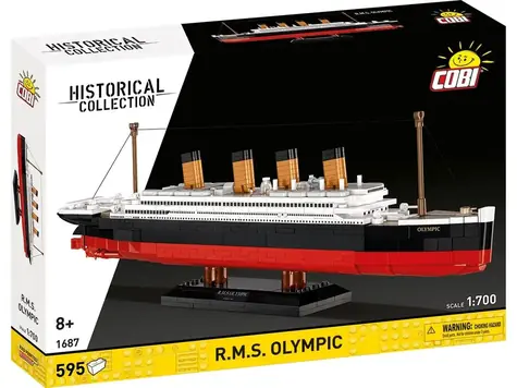 COBI 1687 RMS Olympic / Stavebnice / 595 kostek / 1:700 / od 8 let