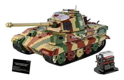 COBI 2808 Tiger II King Tiger / Stavebnice / 11 170 kostek / 1:12 / od 12 let