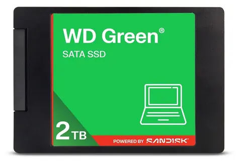 WD Green SATA 2TB / SSD / 2.5" / SATA
