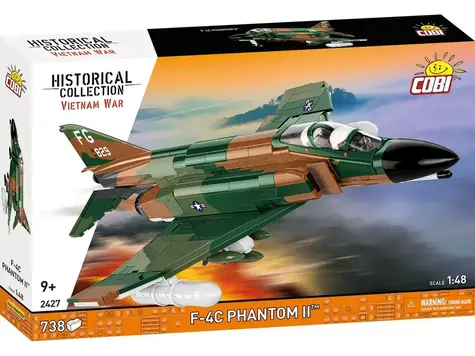 COBI 2427 F-4C Phantom II / Stavebnice / 1:48 / 738 dílků / od 9 let