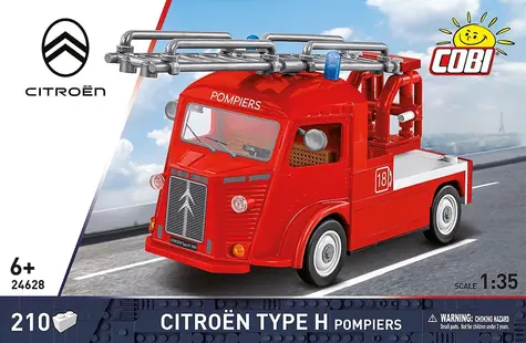 COBI 24628 Citroën Type H Pompiers / Stavebnice / 1:35 / 210 dílků / od 6 let