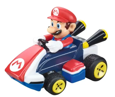 Carrera mini RC Mario Kart Mario Paperbox / RC auto / 2.4 GHz / věk: 6+ / dálkové ovládání