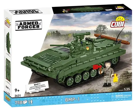 COBI 2631 Armed Forces BMP-1 / Stavebnice / 758 dílků / 1 figurka / od 9 let