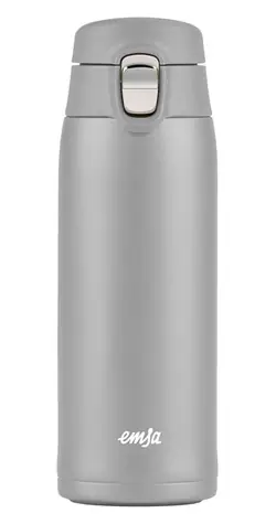 Emsa TRAVEL MUG light 0.4l stříbrná / Termohrnek / nerezová ocel