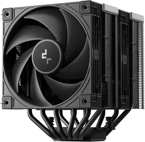 DEEPCOOL AK620 G2 Digital NYX černá / Chladič CPU / dual tower / displej / 2× 120 mm FDB