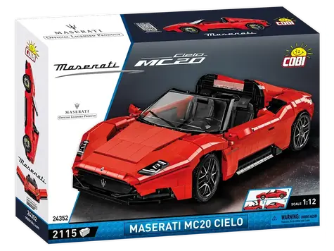 COBI 24352 Maserati MC 20 Cielo červená / Stavebnice / 2115 kostek / 1:12 / od 10 let