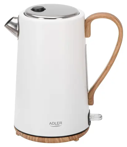 Adler AD 1352 bílá / Rychlovarná konvice / 2200 W / 1.7 L