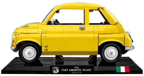 COBI 24353 Fiat 500 Abarth Executive Edition / Stavebnice / 1:12 / 1223 kostek / od 12 let
