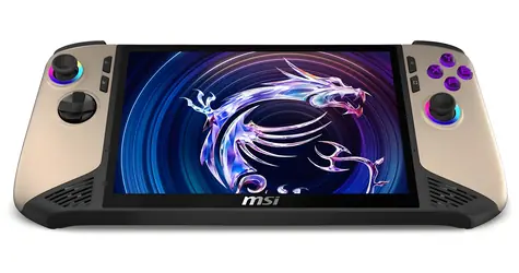 MSI Claw 8 AI+ A2VM-037PL béžová / Přenosná herní konzole / 8" FHD+ / Intel Core Ultra 7 258V / 32GB RAM / 1TB SSD