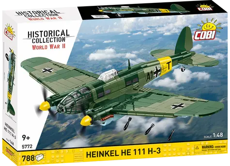 COBI 5772 Heinkel He 111 H-3 / Stavebnice / 788 dílků / 1:48 / od 9 let