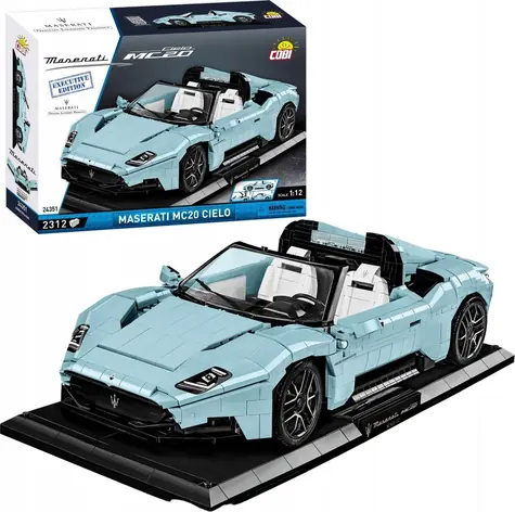 COBI 24351 Maserati MC20 Cielo Executive Edition / Stavebnice / 2312 kostek / 1:12 / od 10 let