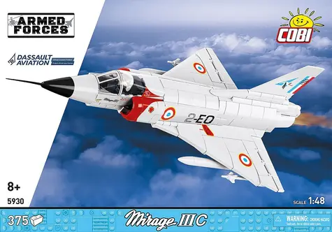 COBI 5930 Mirage IIIC / Stavebnice / 1:48 / 375 kostek / od 8 let