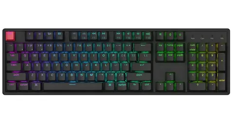 Keychron K10 V2 (Keychron Super Red) černá / Klávesnice / Mechanická / Super Red switch / Bezdrátová