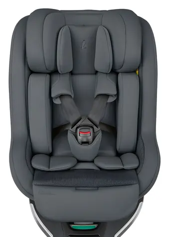 KikkaBoo i-Class Plus i-SIZE Graphite / Autosedačka / od narození do 4 let / 40-105 cm / 0-18 kg
