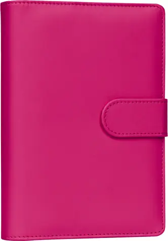 NOTIQUE Refill fuchsiová / Týdenní diář / 2027 / 12,5 × 19 cm / kroužková vazba