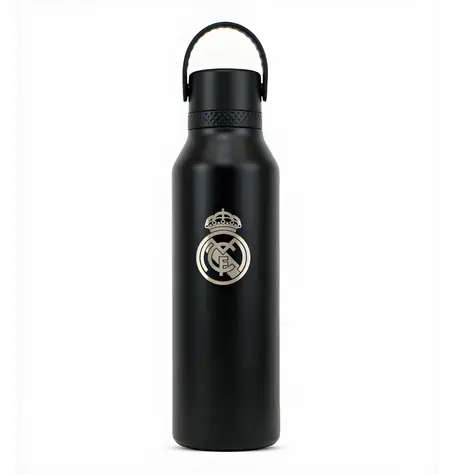Runbott Mii 600 ml Real Madrid černá / Termoláhev / vakuová izolace / nerez 304