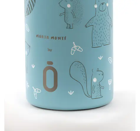 Runbott Forest Blue / Termoláhev / 350 ml / vakuová izolace / studený 24 h / horký 12 h
