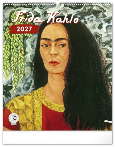 NOTIQUE Nástěnný kalendář Frida Kahlo 2027 / 48 x 56 cm