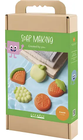Creativ Company Sada výroby mýdla Fruit Green Orange / Kreativní sada / od 7 let
