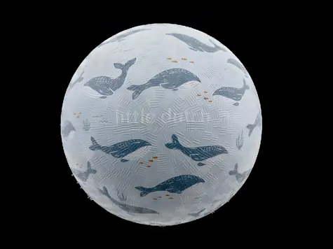Little Dutch Nafukovací míček Ocean World modrá / od 2 let