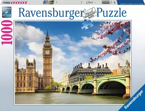Ravensburger Puzzle Big Ben Londýn / 2D puzzle
