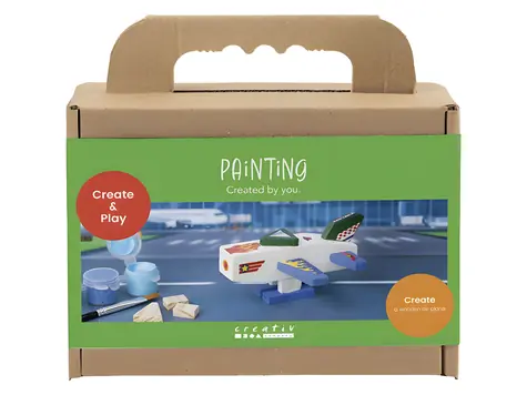 Creativ Company Letadlo dřevěné / Kreativní sada / od 8 let