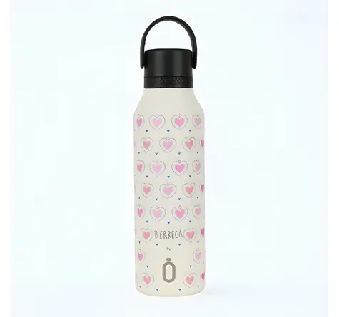 Runbott Mii Hearts / Termoláhev / 600 ml / vakuová izolace / nerezová ocel