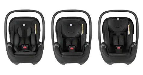 KikkaBoo i-Class i-Size Noir / Autosedačka / 0-13 kg / 40-87 cm