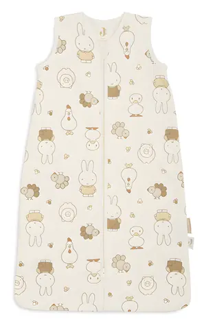 Jollein Miffy Family Farm 70 cm / Spací pytel / TOG 0,5 / 100% bavlna / 3–6 měsíců