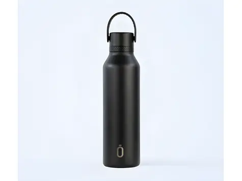 Runbott Mii černá / Termoláhev / 600 ml / nerezová ocel 304