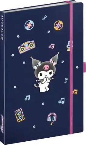 NOTIQUE Notes Kuromi / Zápisník / linkovaný / A5 / 172 stran