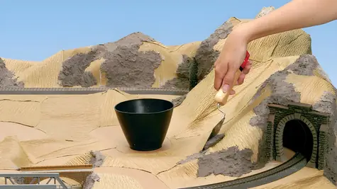 Noch Krepový papír pro tvorbu terénu / Modelářský materiál / H0 / TT / N / G