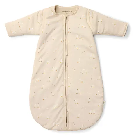 Little Dutch Husa Newborn Naturals 70 cm / Spací pytel / oddělitelné rukávy / TOG 2 / 100% bavlna / od 3 měsíců