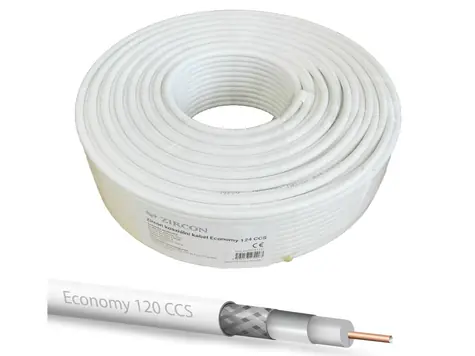 Zircon Economy 124 CCS / Koaxiální kabel / 100 m
