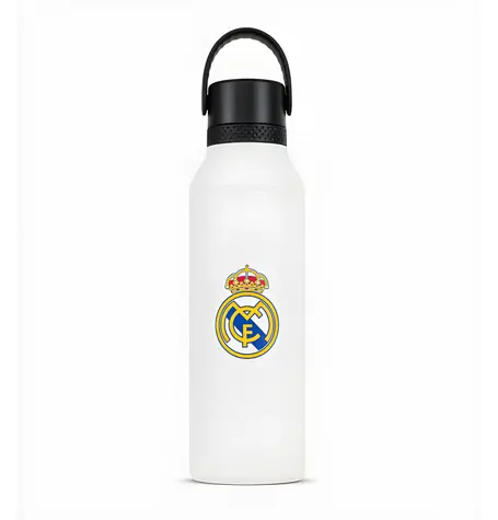 Runbott Mii Real Madrid White Legacy / Termoláhev / 600 ml / nerezová ocel 304 / vakuová izolace