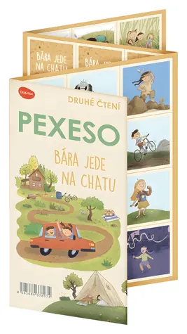 Presco Group Ella&Max Bára jede na chatu / Pexeso / Druhé čtení / od 6 let