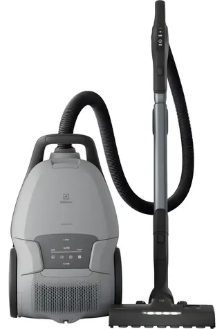 Electrolux EB81A3UG šedá / Sáčkový vysavač / 650 W / 5 L / 63 dB / HEPA / rádius 12 m